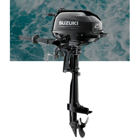 Motor Suzuki 2.5S - Ligero y potente para pequeñas embarcaciones