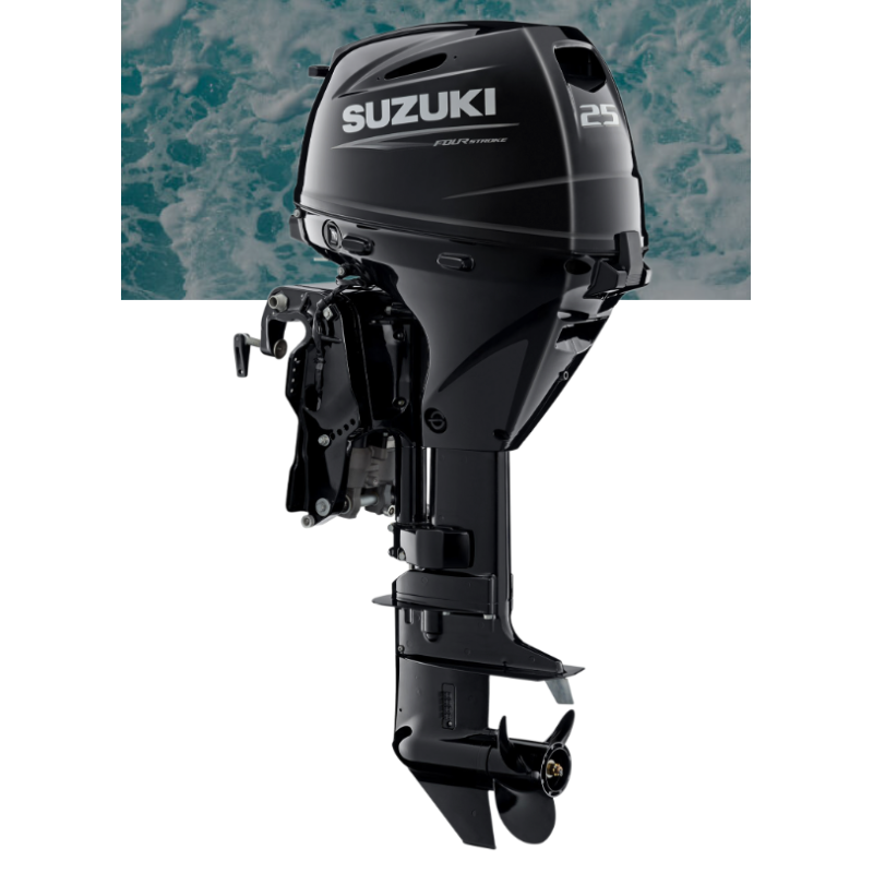 Suzuki 25 ATL - Motor de 25 CV con arranque eléctrico y Trim automático Suzuki 25 ATL - Motor de 25 CV con arranque eléctrico y Trim automático