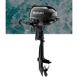 Motor Suzuki 2.5S - Ligero y potente para pequeñas embarcaciones