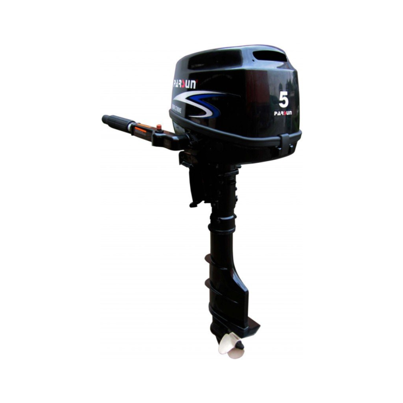 Motor fueraborda Parsun 5 CV con gran rendimiento y bajo consumo de combustible. Motor fueraborda Parsun 5 CV con gran rendimiento y bajo consumo de combustible.