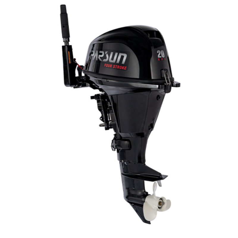Motor fueraborda Parsun 20 CV con alto desempeño y diseño resistente. Motor fueraborda Parsun 20 CV con alto desempeño y diseño resistente.