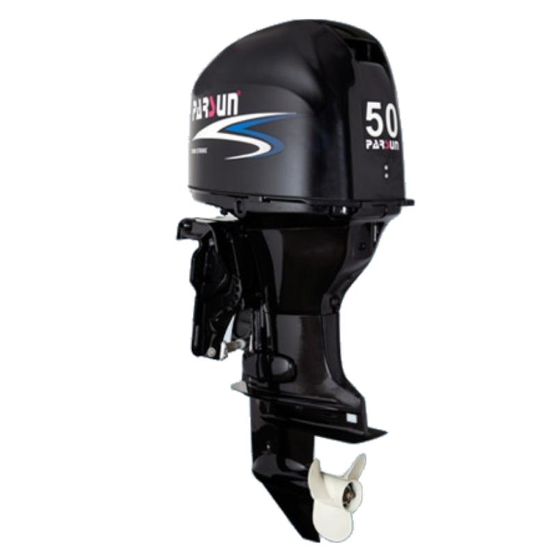 Motor fueraborda Parsun 50 CV ideal para largas travesías con rendimiento óptimo.