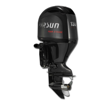 Motor fueraborda Parsun 130 CV con rendimiento superior para barcos de mayor tamaño.